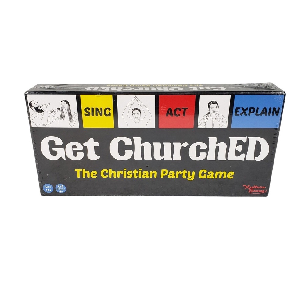 Get ChurchED The‎ Christian Party Trivia Game Kulture Games Family Fun 14+ NIB